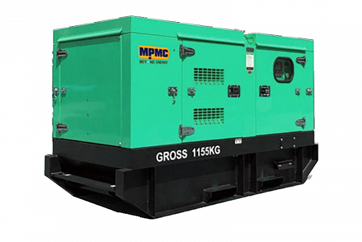 Дизельный генератор Energo MP150C-S в кожухе