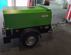 Дизельный компрессор Atmos PDP 20 7 фикс без тормоза — фото 4