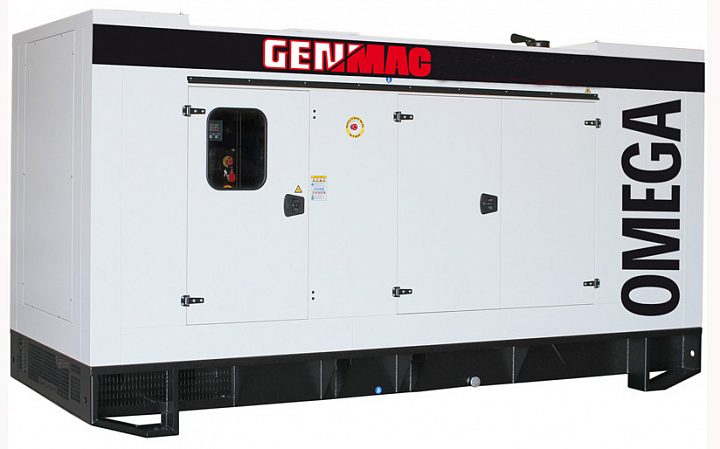Дизельный генератор Genmac G650PS в кожухе
