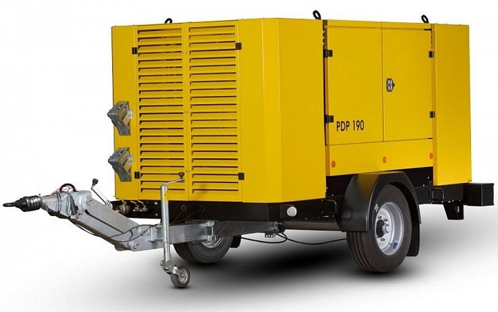 Дизельный компрессор Dalgakiran PDC 190-14 (регул с тормозом)