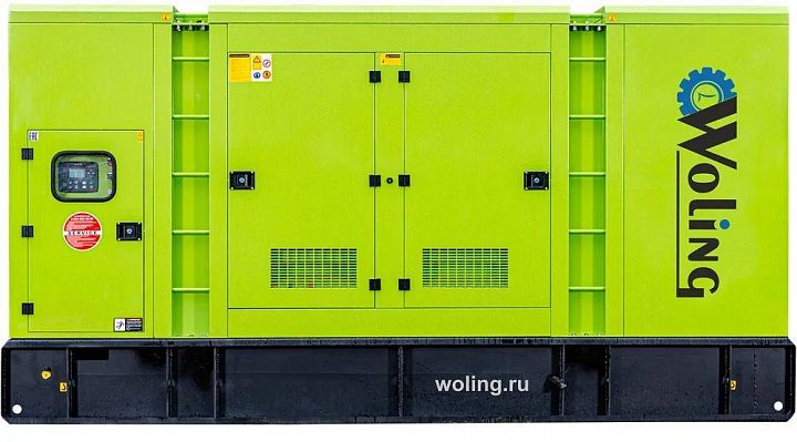 Дизельный генератор Woling GMP АД560 в кожухе