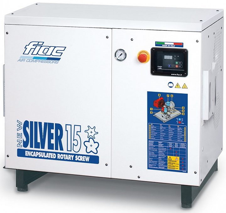 Винтовой компрессор Fiac NEW SILVER 15 SD 13