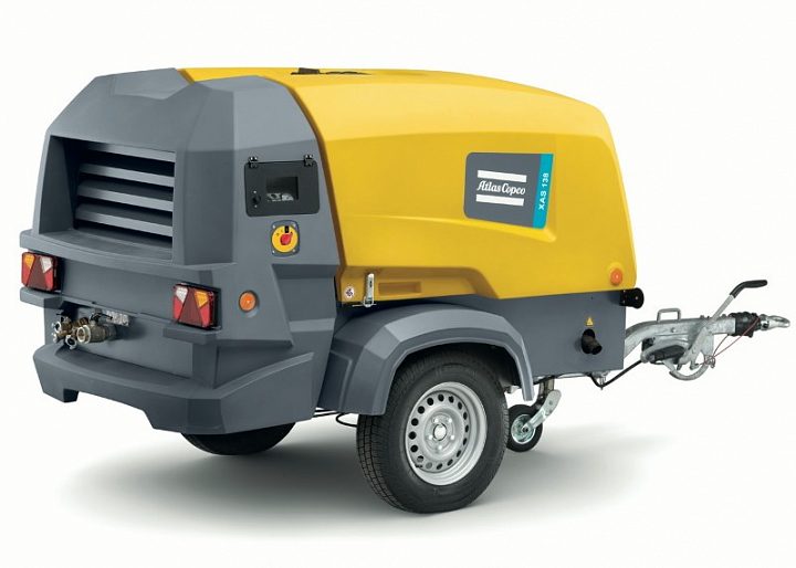 Дизельный компрессор Atlas Copco XAS 138 на шасси