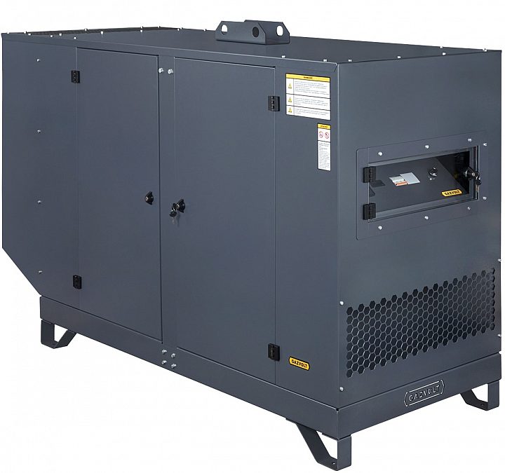 Газовый генератор Gazvolt 30T21 в кожухе с АВР