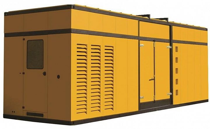 Дизельный генератор Aksa APD-1875P в кожухе