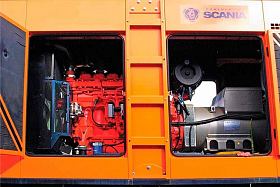 Дизельный генератор Scania GMP 495S в кожухе — фото 4