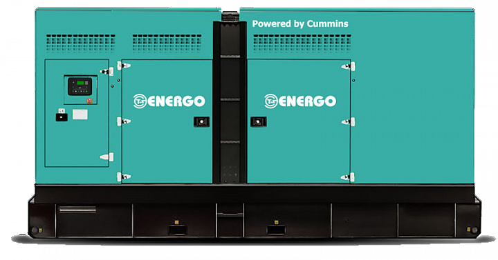 Дизельный генератор Energo AD400-T400C-S в кожухе