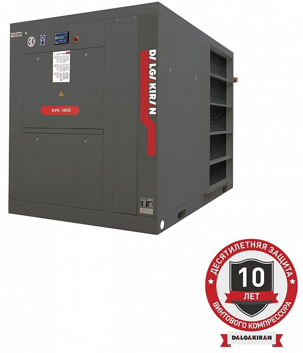 Винтовой компрессор DALGAKIRAN DVK 180D-10 ID