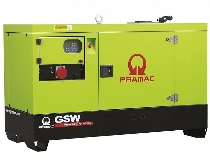 Дизельный генератор Pramac GSW 15 P  AUTO в кожухе